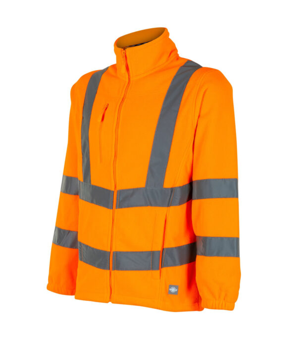 MICROPOLAR HI VIS CLASE 3 UNISEX NARANJO - Imagen 4