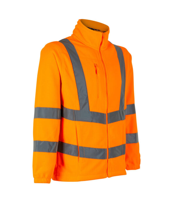 MICROPOLAR HI VIS CLASE 3 UNISEX NARANJO - Imagen 3