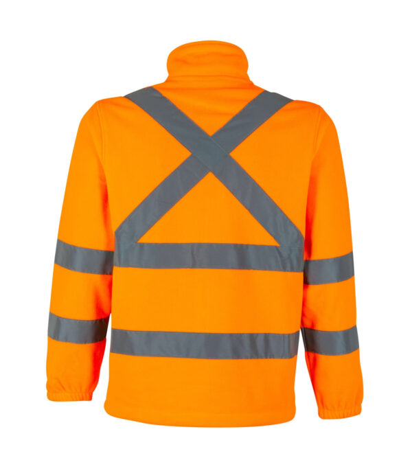MICROPOLAR HI VIS CLASE 3 UNISEX NARANJO - Imagen 2