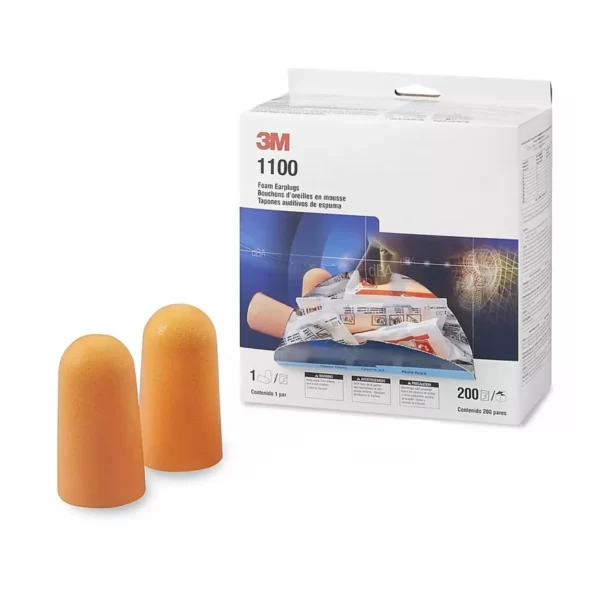 TAPON AUDITIVO 3M 1100 SIN CORDON (CAJA 200PARES) - Imagen 2